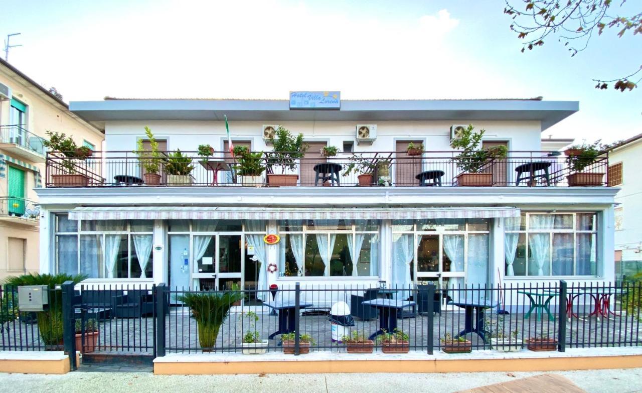 Hotel Villa Lorena Римини Экстерьер фото